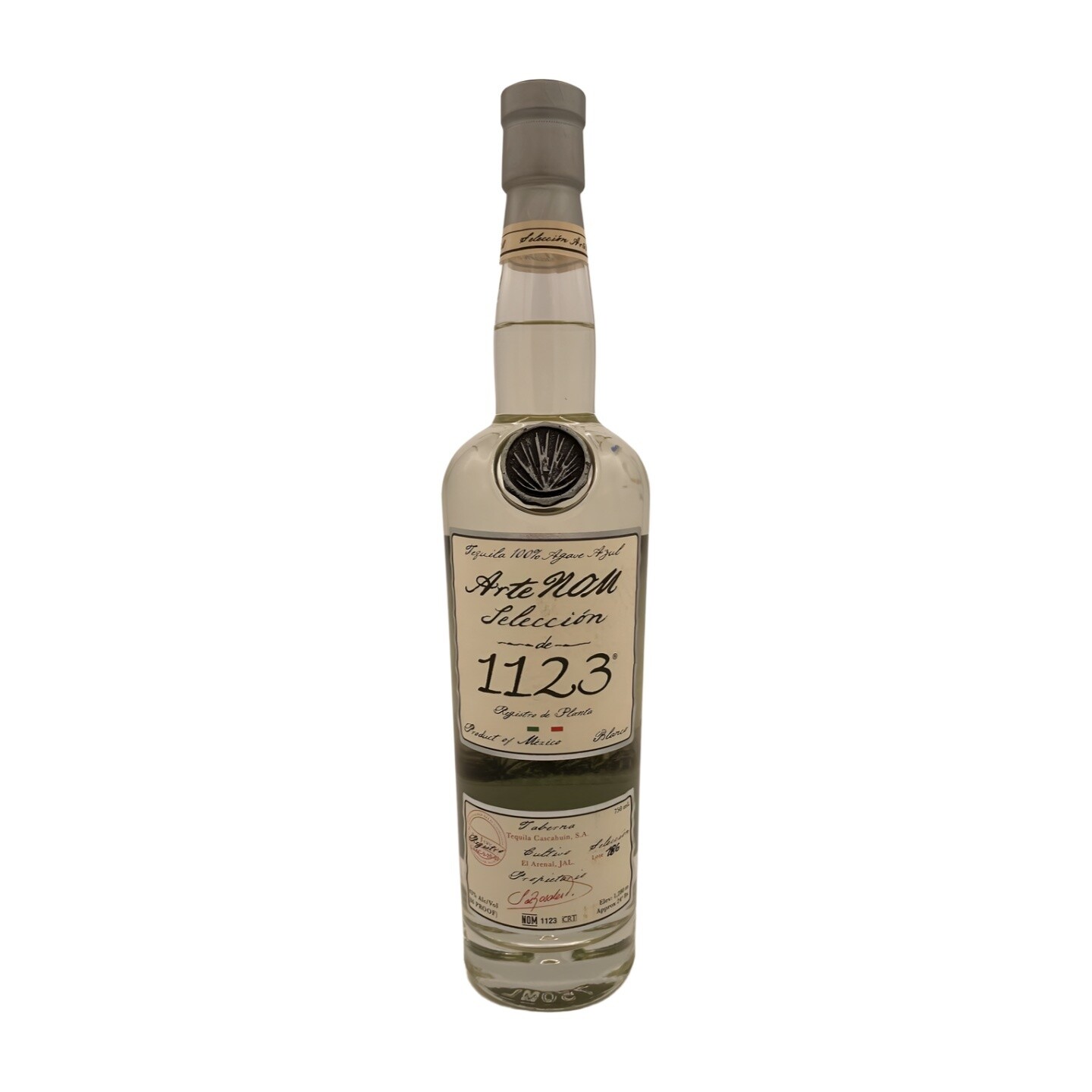 ArteNOM  Selección de 1123 Blanco Tequila 43%