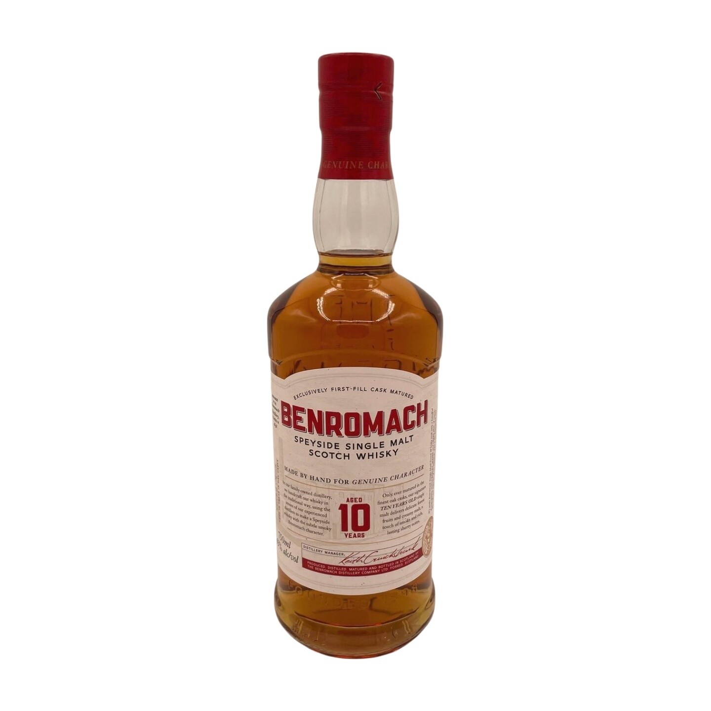 Benromach 10 Year Speyside Single Malt Scotch Whisky 43%