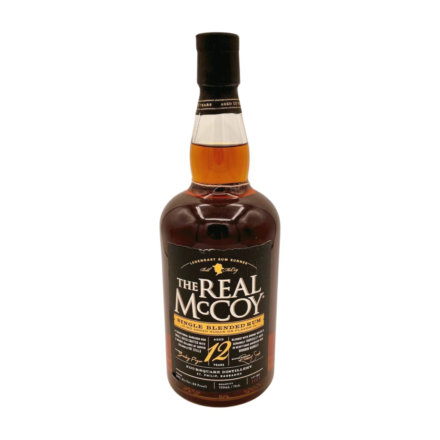 The Real Mccoy 12 Year Rum 80 Proof
