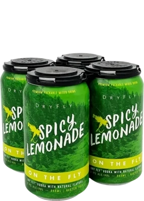 Dry Fly Distilling "On The Fly" Spicy Lemonade RTD Cocktail (4pk 12oz Cans)