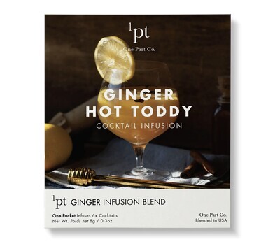 1pt Ginger Hot Toddy Cocktail Infusion Blend