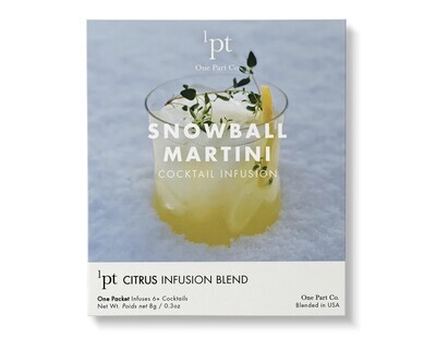 1pt Snowball Martini Cocktail Infusion Blend