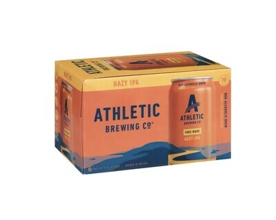 Athletic Brewing Co. Free Wave Hazy IPA 0.0%n (6pk 12oz Cans)