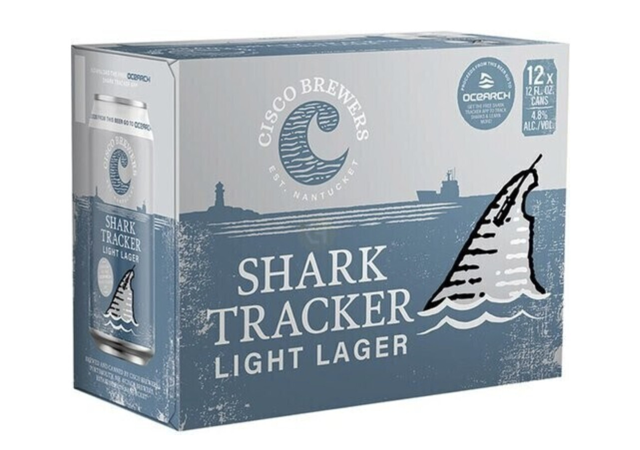 Cisco Shark Tracker Light Lager 12-pack cans