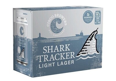 Cisco Shark Tracker Light Lager 12-pack cans