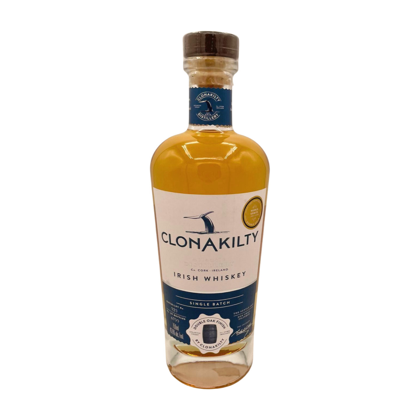 Clonakilty Atlantic Distillery Double Oak Finish Irish Whiskey