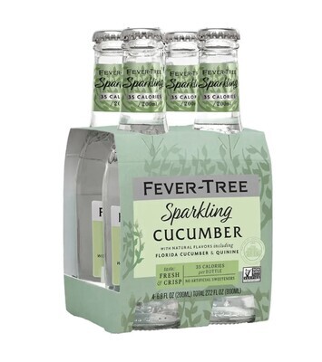 Fever Tree Cucumber Tonic (4 pk 200 ml)