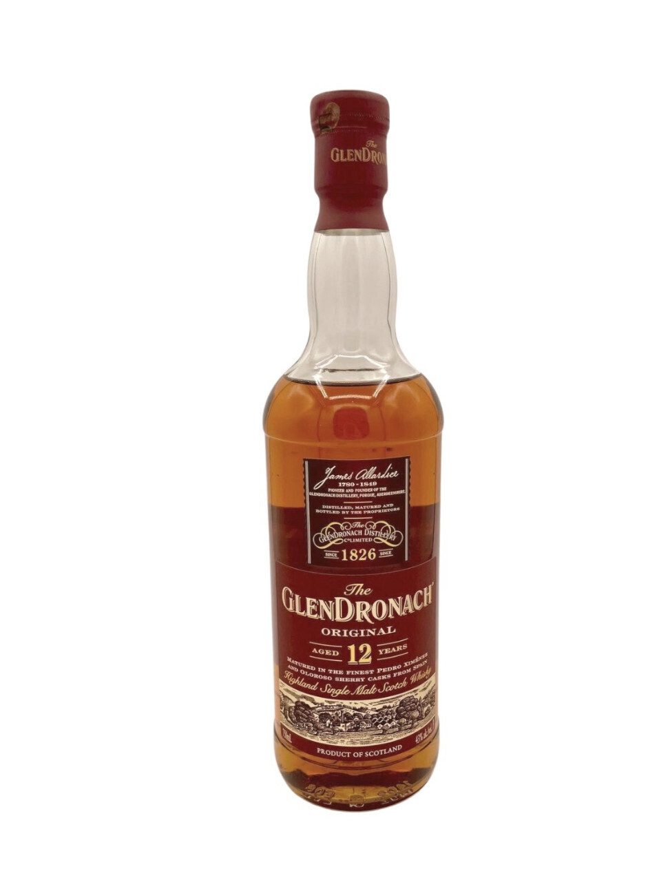 Glendronach 12 Year Highland Single Malt Scotch Whisky