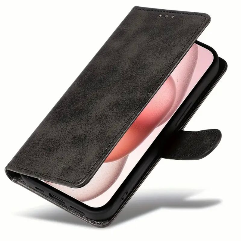 Leather Flip Case | For iPhone - All Models | Black