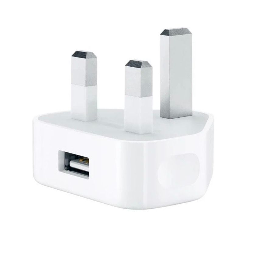 USB Wall Plug 5W | USB-A Outlet | White