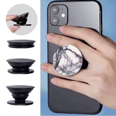 Pop Out Phone Grip Stand | Marble Noir Design