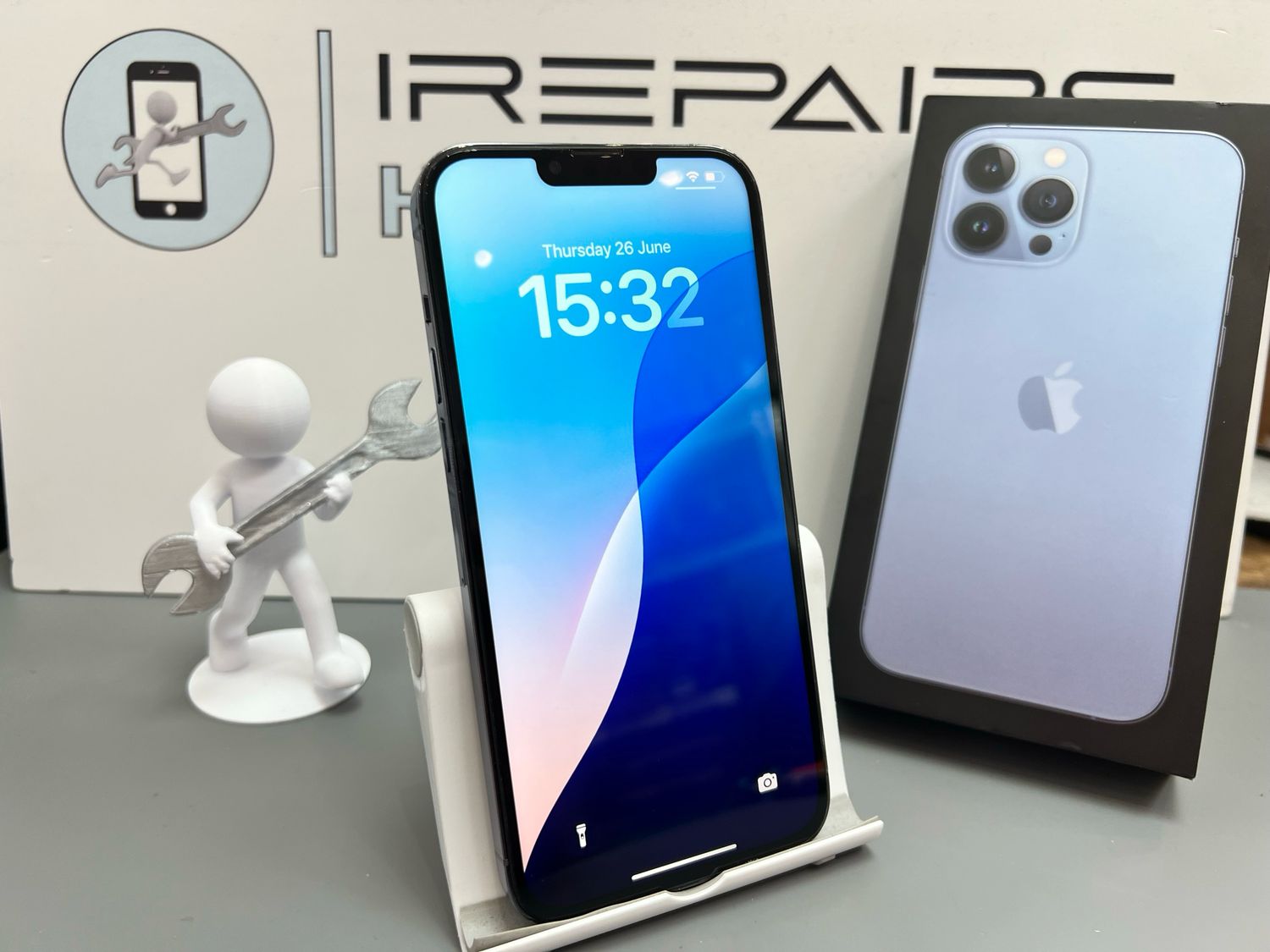 iPhone 13 Pro Max | 128gb | Sierra Blue | GRADE A