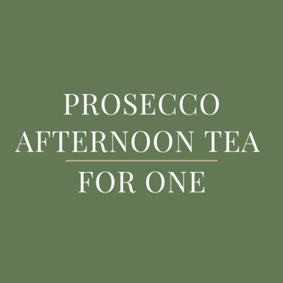 Prosecco Afternoon Tea for One