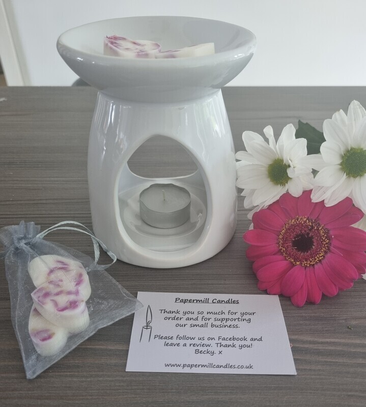 White Ceramic Wax Burner