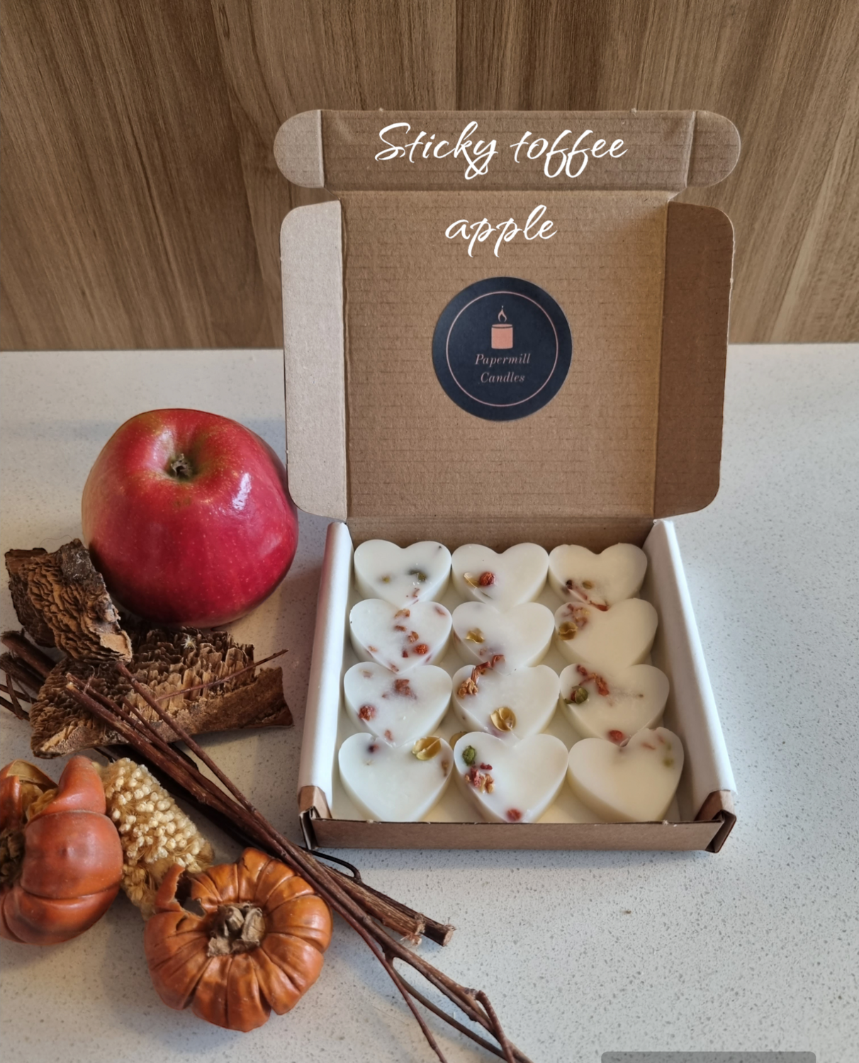 &#39;Sticky Toffee Apple&#39; - wax melts