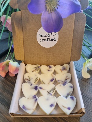 &#39;Eucalyptus, Cedarwood &amp; Violet&#39; - 12 small wax melts
