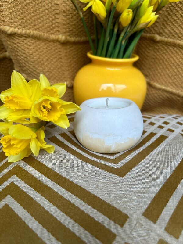 &#39;Daffodils&#39; - small 100g candle