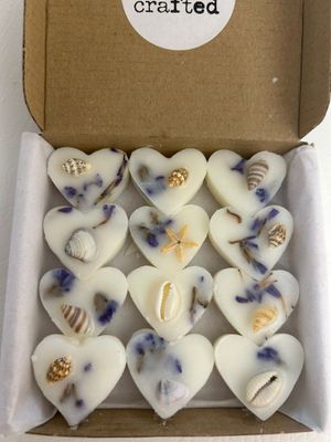 'Rock Salt &amp; Driftwood' - 12 wax melts