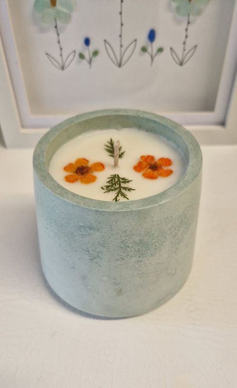 &#39;Orange Blossom &amp; Coastal Cypress&#39; - 185g candle