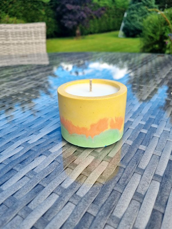 &#39;Orange Blosson &amp; Coastal Cypress&#39; - 120g candle