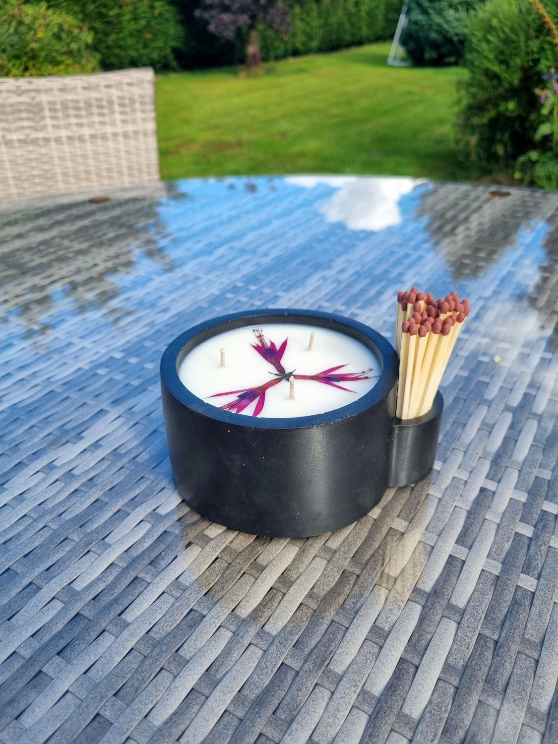 &#39;Cherry &amp; Fig&#39; - large 440g candle