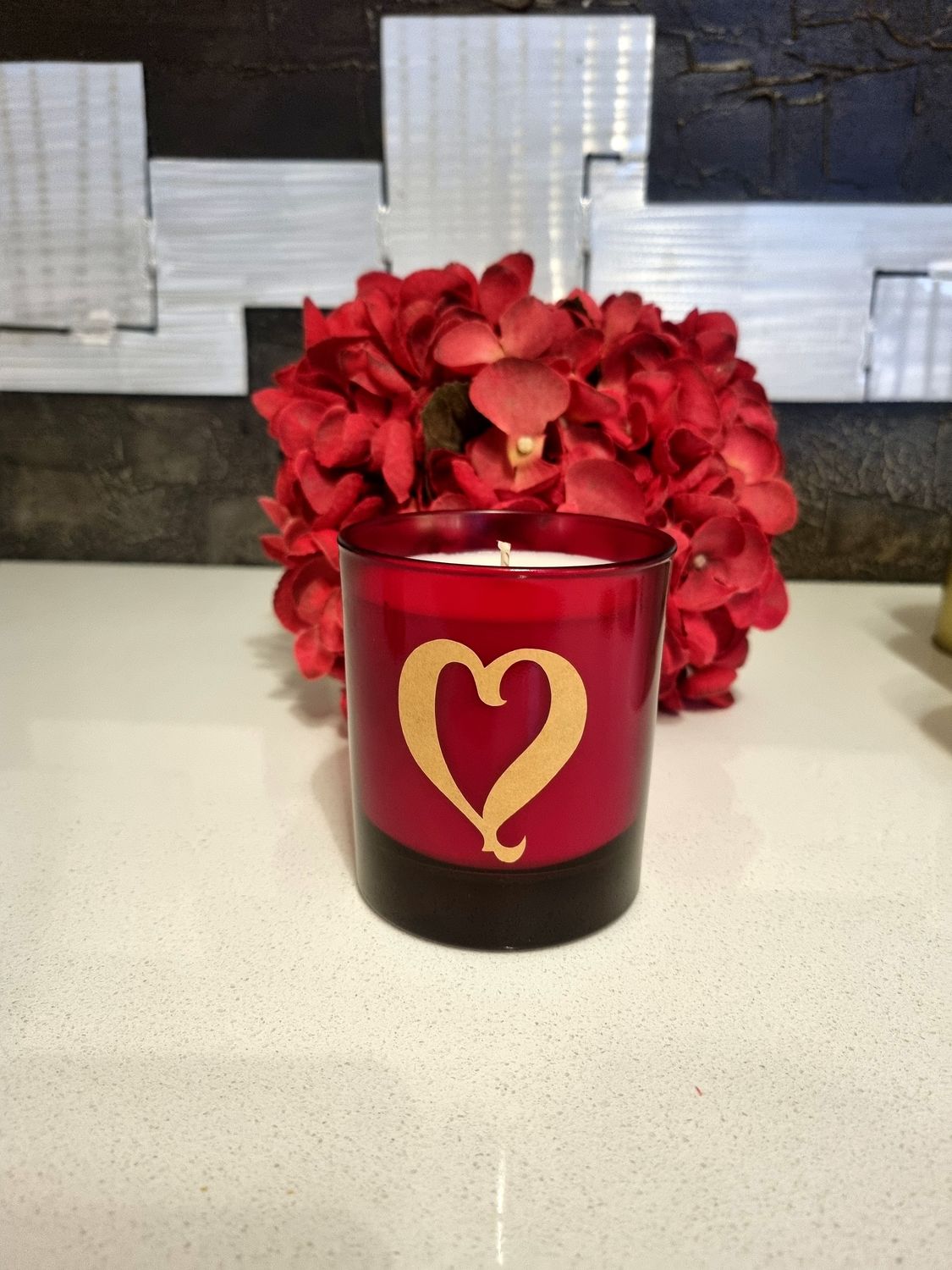 &#39;Velvet Peony &amp; Oud;&#39; - 220g candle with gift box