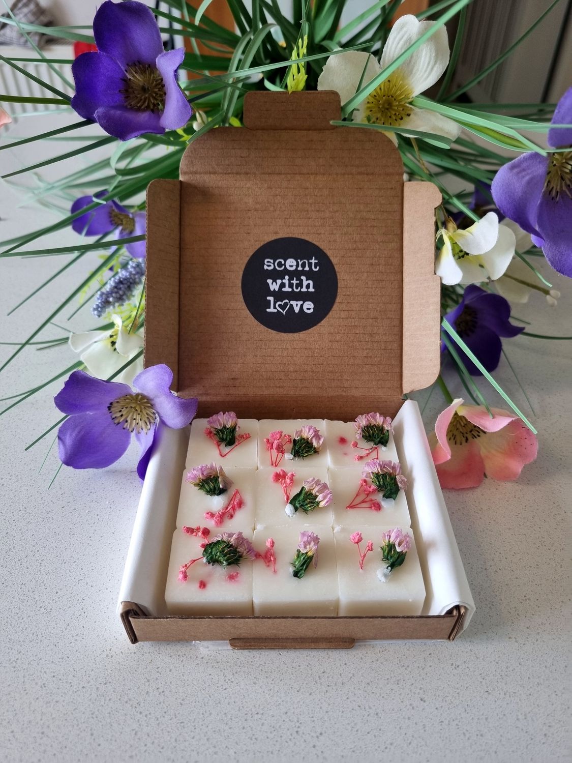 &#39;Sweetpea&#39; - large wax melts