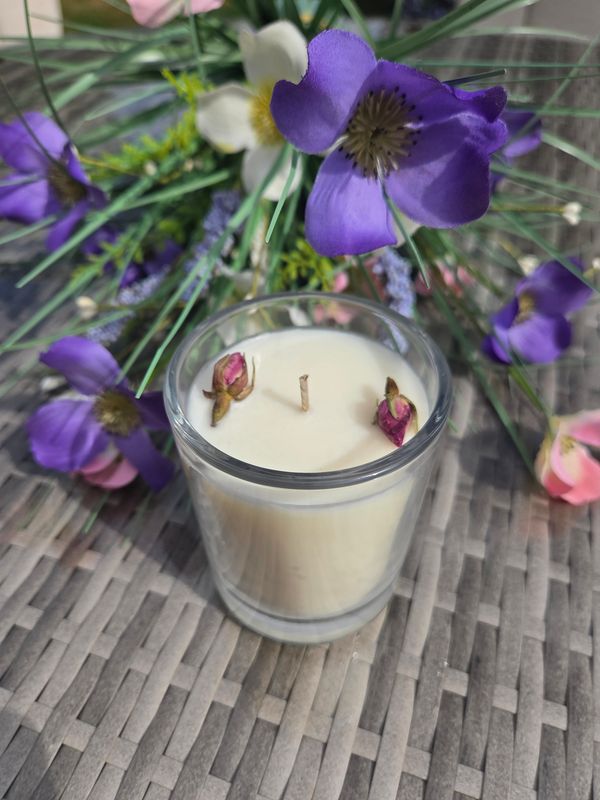 &#39;Damson Plum, Rose &amp; Patchouli&#39; - 220g candle