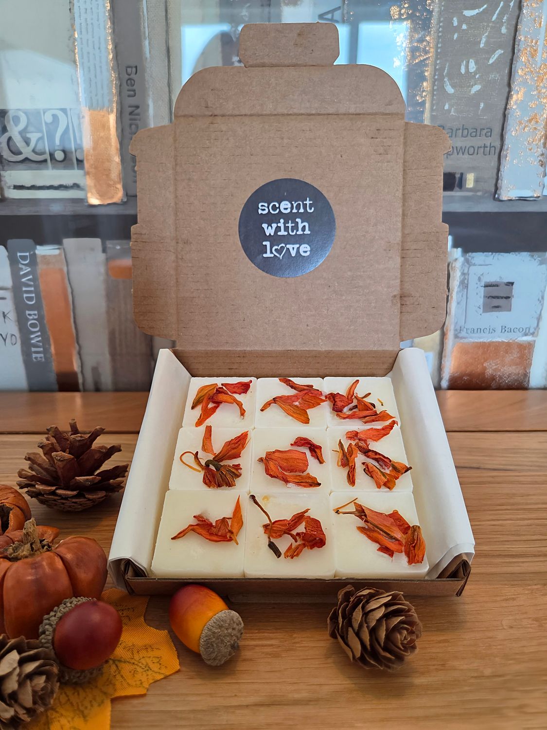 &#39;Frozen Pumpkin&#39; - large wax melts