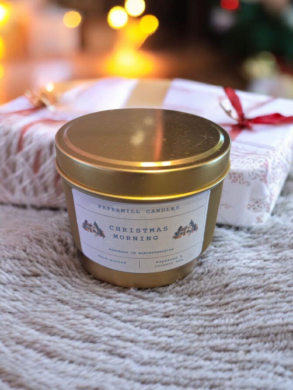 'Christmas morning' 180g candle