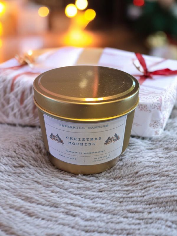 'Christmas morning' 180g candle
