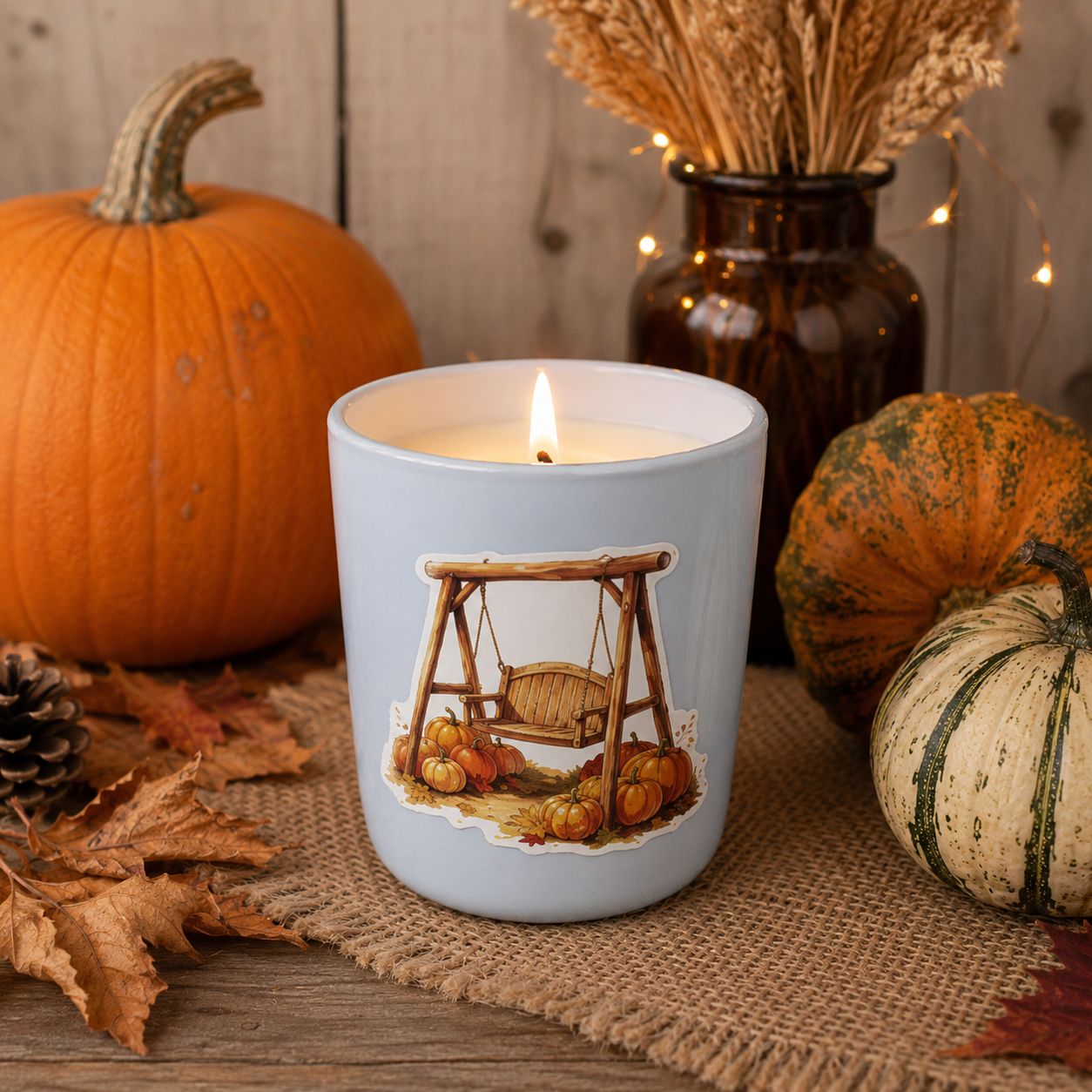 'Vanilla Pumpkin'  - 220g candle