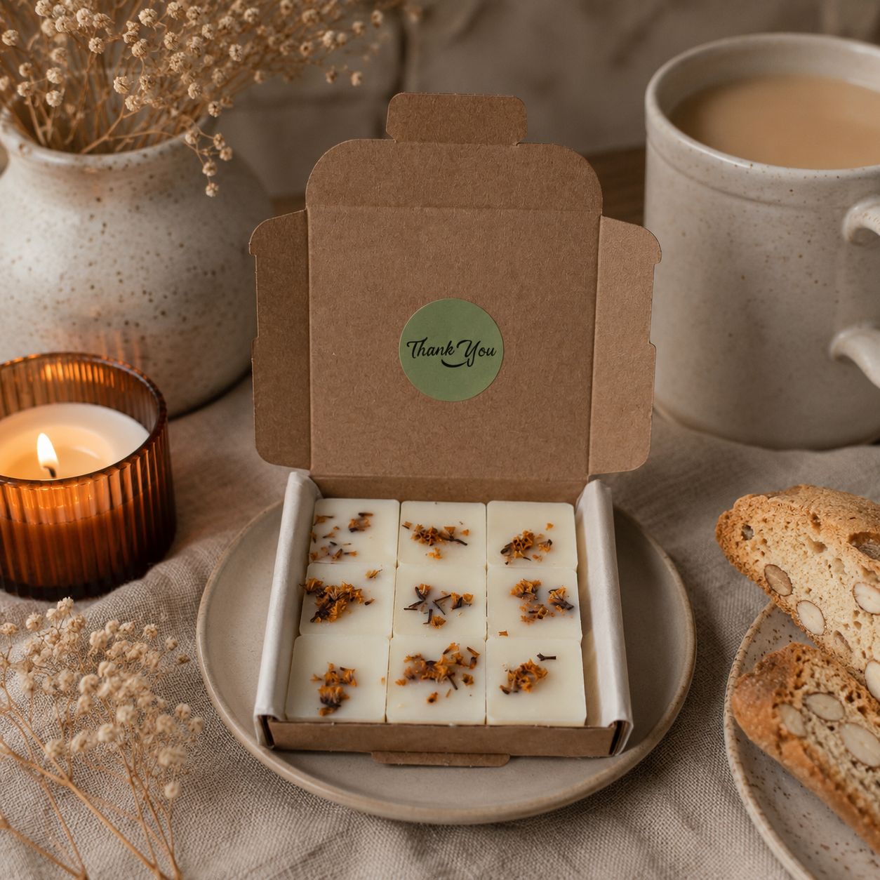 'Buttermilk &amp; Biscotti' - Large wax melts