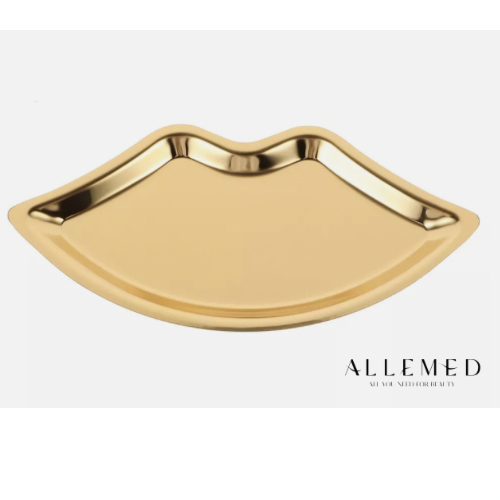 Lip - shaped Tray Gold -available from 29/04