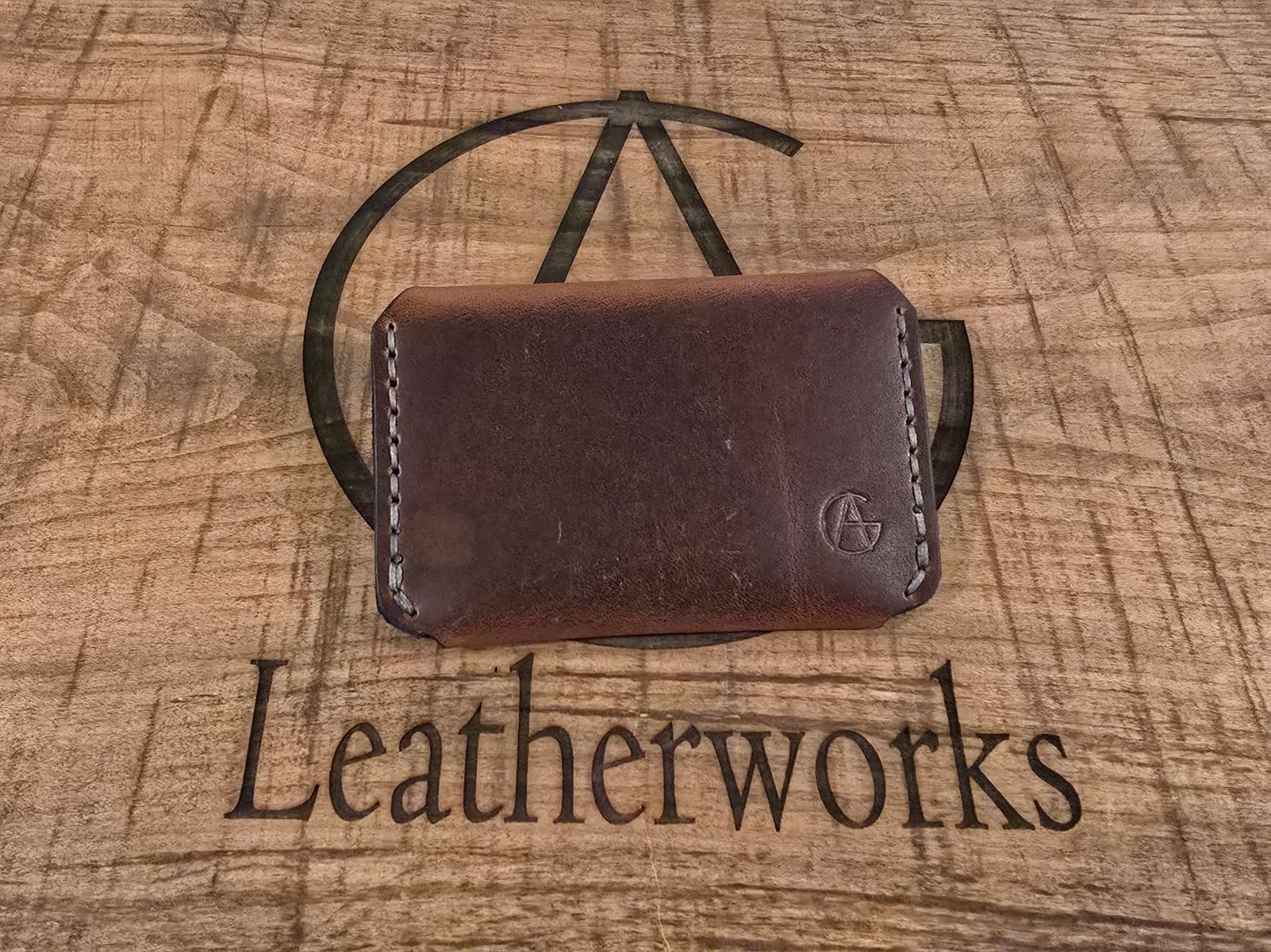 LEATHER CARD HOLDER