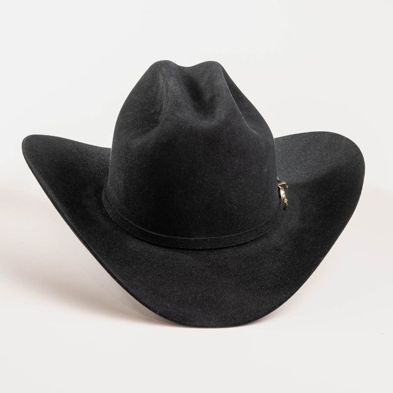 5X Dorado in Black | Larry Mahan Fur Felt Western