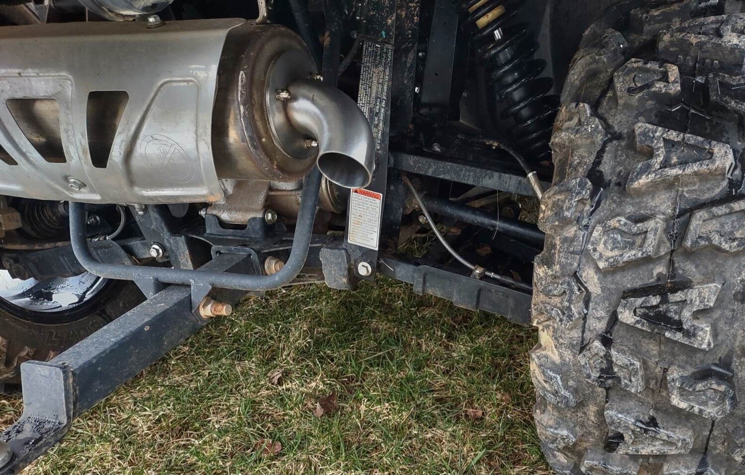 2017+ Z/U Force 2&quot; stainless tip