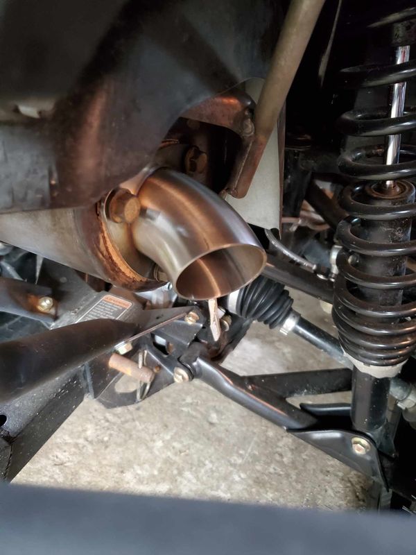 2023+ outlander 700 stainless tip