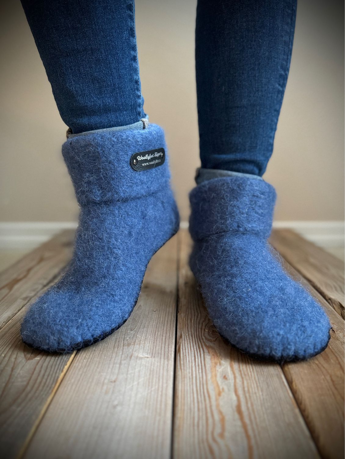 Denim with folded cuff, Women&#39;s Size 8.5