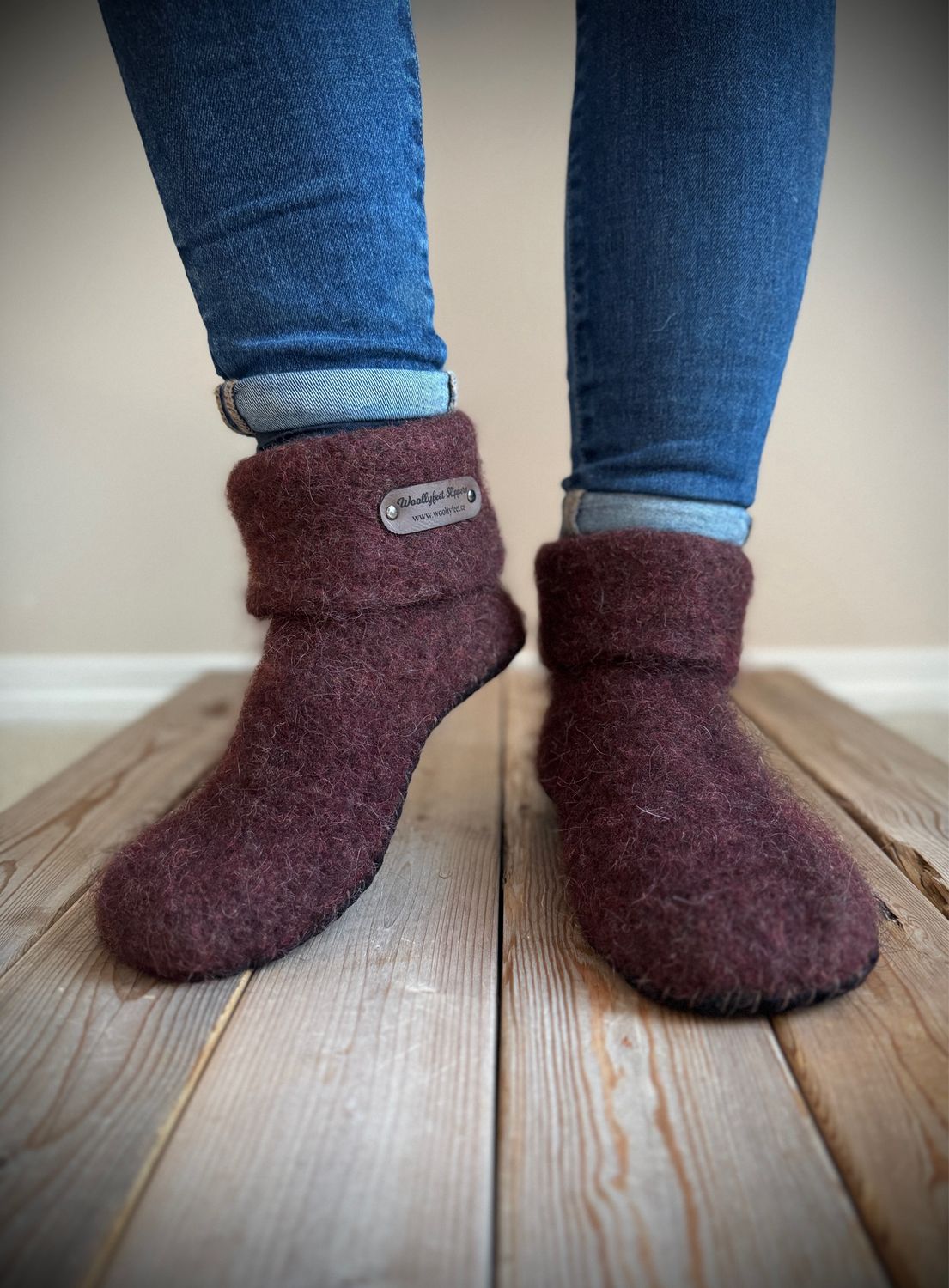 Pecan with folded cuff, Women&#39;s Size 9