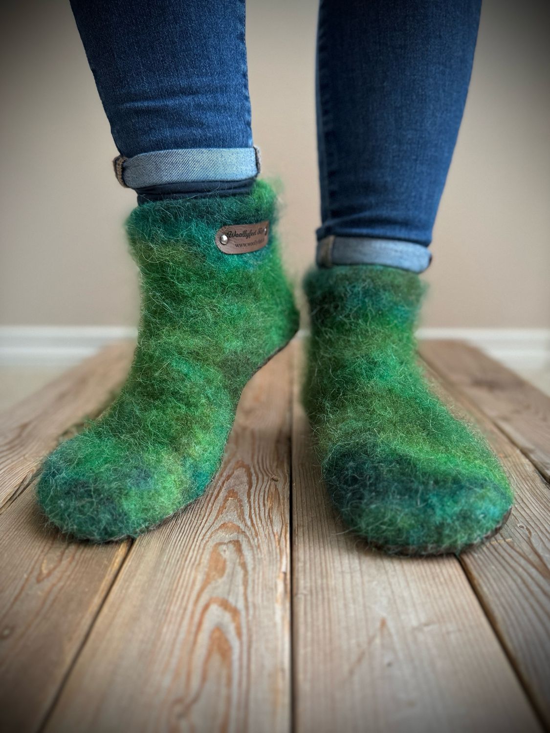 Glowfern, Hand dyed, Women&#39;s Size 9.5