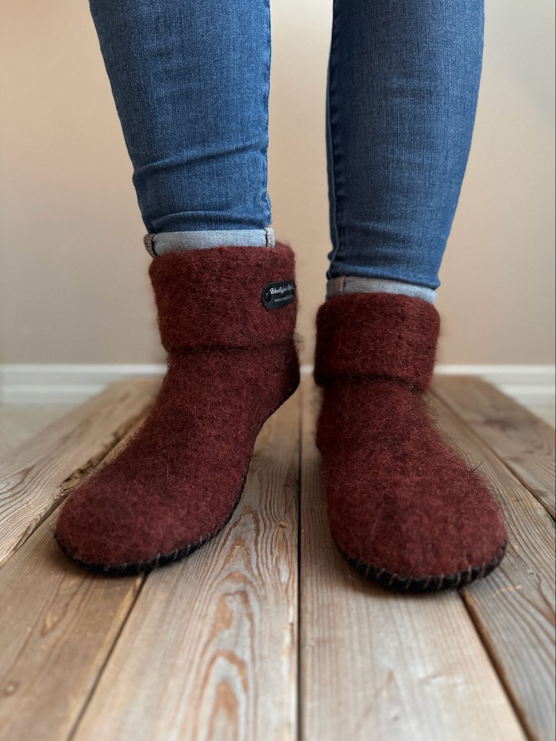 Burnt Umber with folded cuff, Women&#39;s Size 9.5