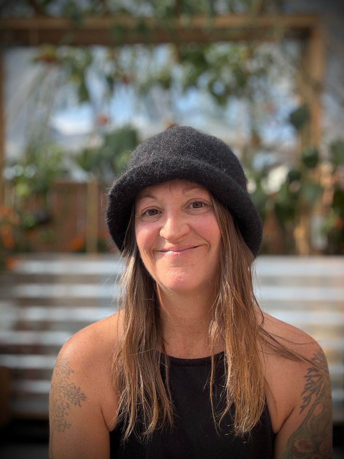 Black Felted Hat, 26”
