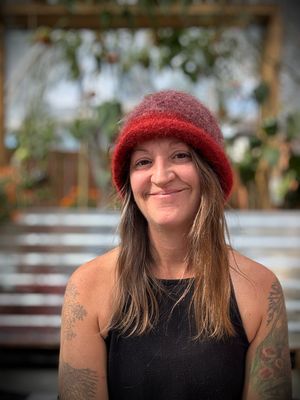 Pumpkin Spiced Felted Hat, 23.5”