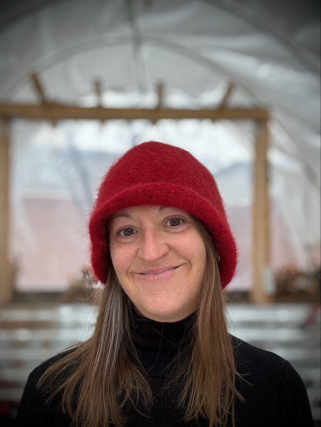 Cardinal Felted Hat, 25”