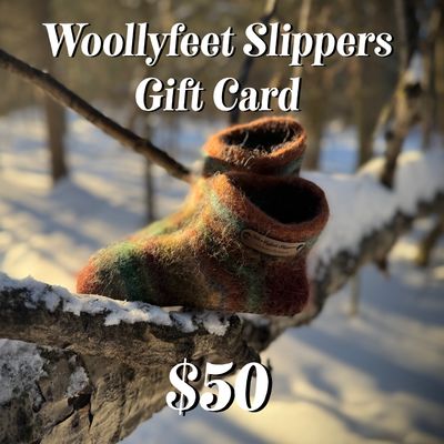 Woollyfeet Slippers Gift card