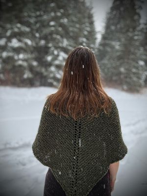 Outlander Shawl - Cypress