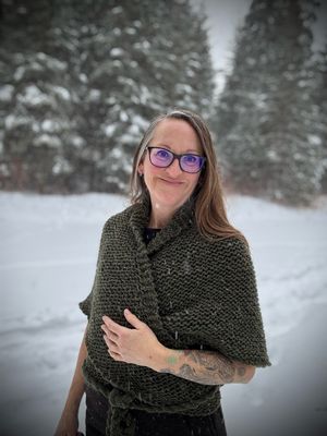 Outlander Shawl - Cypress