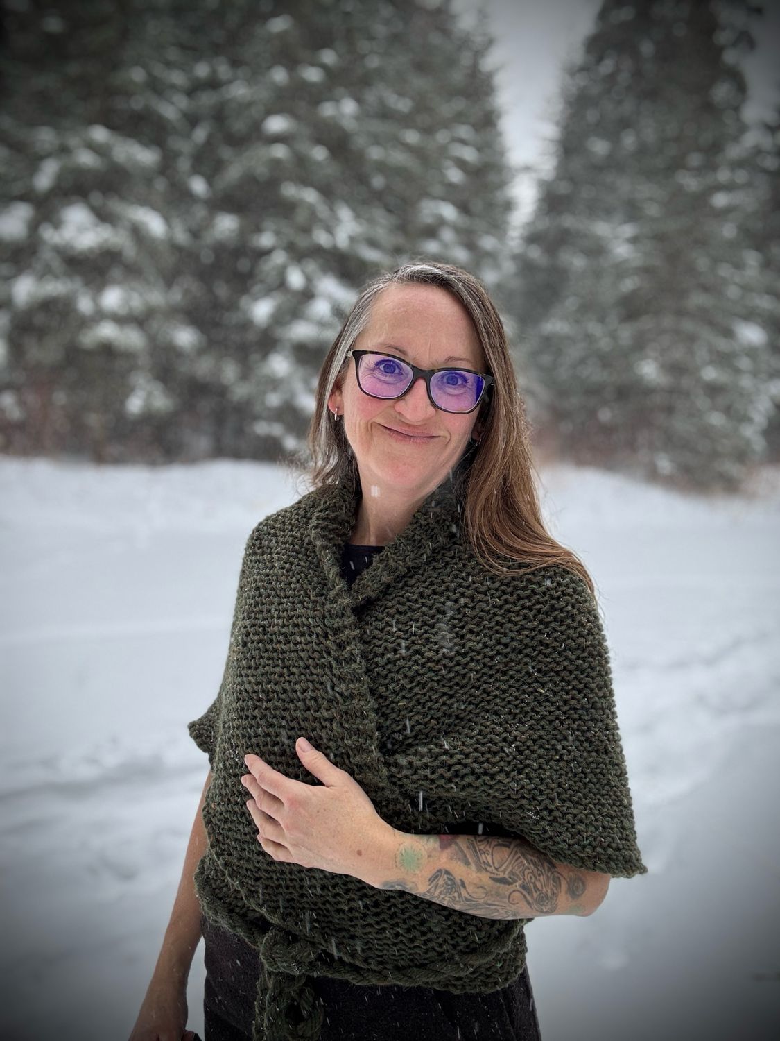 Outlander Shawl - Cypress