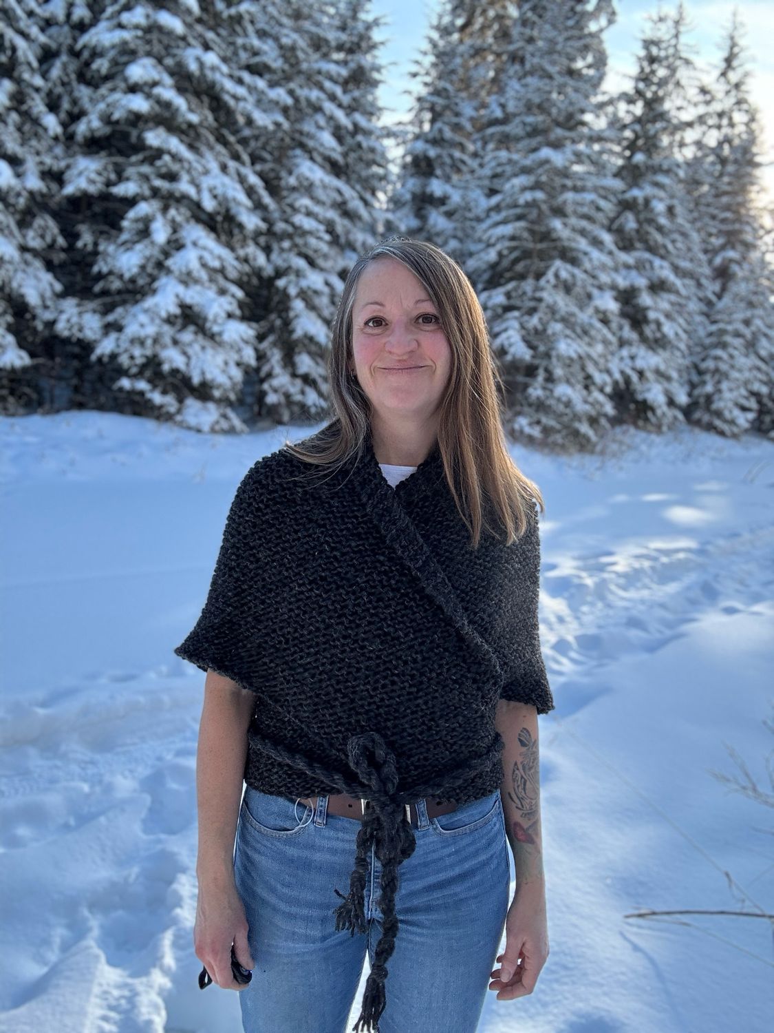 Outlander Shawl - Smokestone